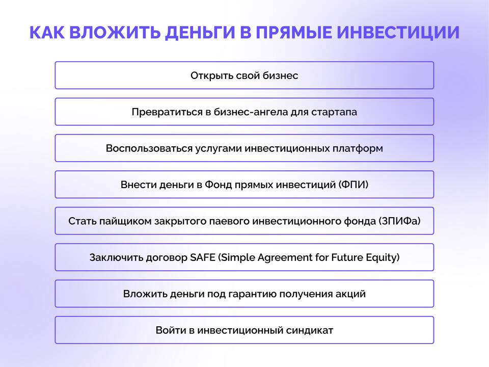Что относится к портфельным иностранным инвестициям