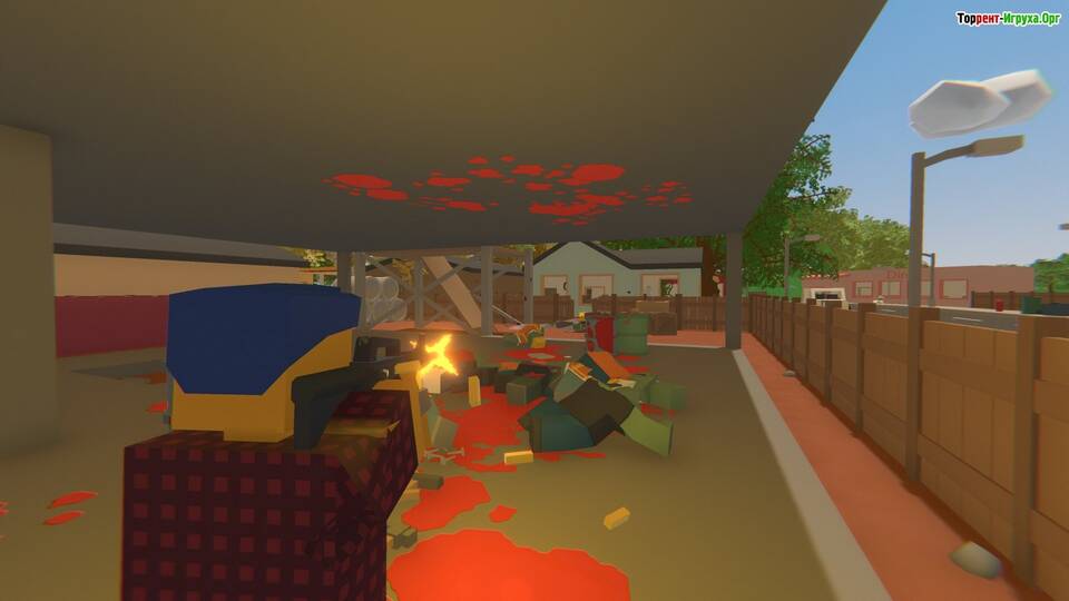 Как заправить машину в Unturned на заправке