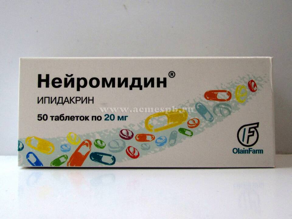 Нейромидин: инструкция по применению
