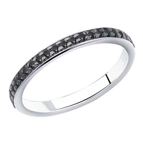 Серебряное кольцо женское с фианитами SOKOLOV 94010700 р.17.5 в Магия Золота