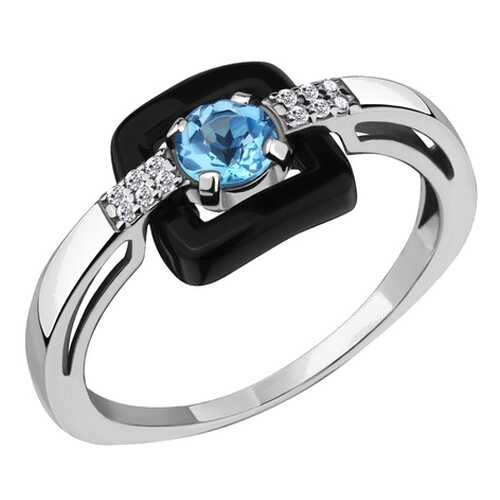 Кольцо женское Aquamarine 6910605А.5 р.18 в Магия Золота