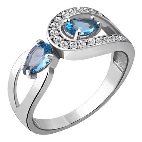 Кольцо женское Aquamarine 6917605А.5 р.17.5 в Магия Золота