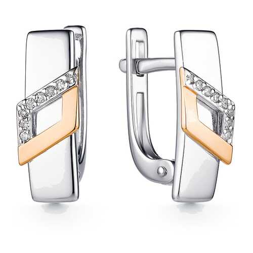 Серьги АЛЬКОР SILVER 02-1106 в Магия Золота