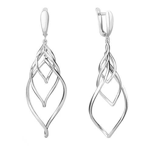 Серьги Aquamarine 32055.5 в Магия Золота