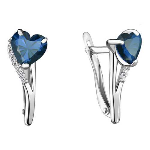 Серьги Aquamarine 4412408А.5 в Магия Золота