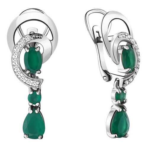 Серьги Aquamarine 4431509А.5 в Магия Золота