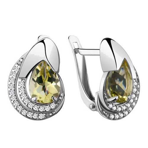 Серьги Aquamarine 4479211А в Магия Золота