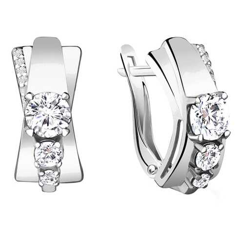 Серьги Aquamarine 45881А.5 в Магия Золота