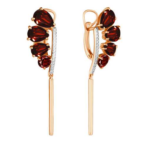 Серьги Aquamarine 4705603А в Магия Золота