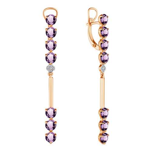 Серьги Aquamarine 4706004А.6 в Магия Золота