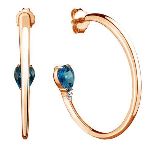 Серьги Aquamarine 4718208А.6 в Магия Золота