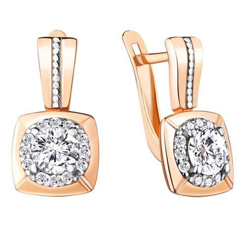 Серьги Aquamarine 48357А.6 в Магия Золота