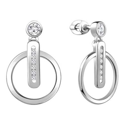 Серьги Aquamarine 48416А.5 в Магия Золота