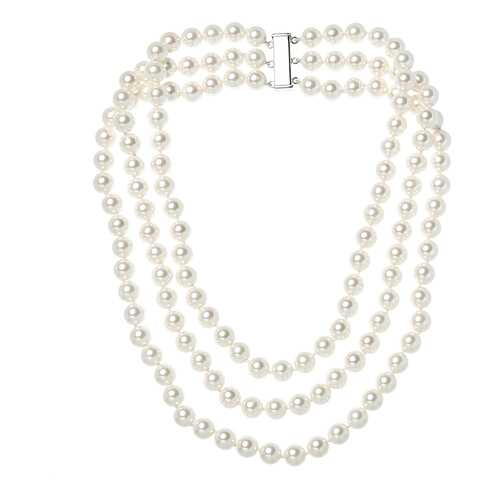 Бусы женские My-bijou 303-1023 белые в Магия Золота
