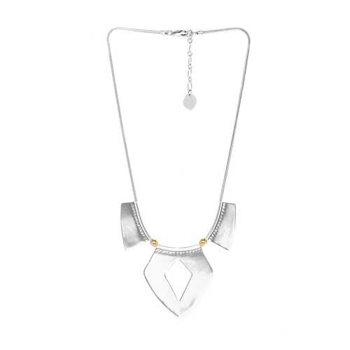 Колье женское ORI TAO OT-15-30361 серебристое/золотистое в Магия Золота