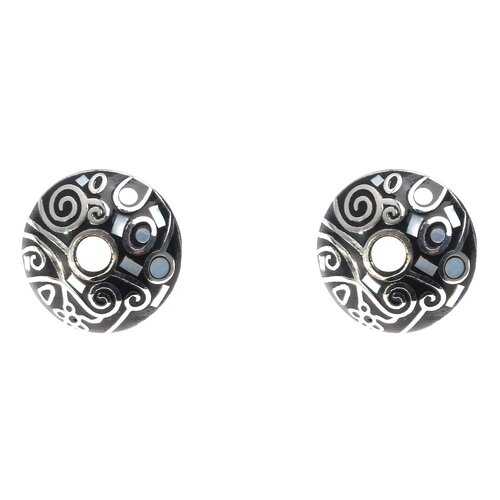 Fiore Luna Пусеты AE01213-6 BW в Магия Золота