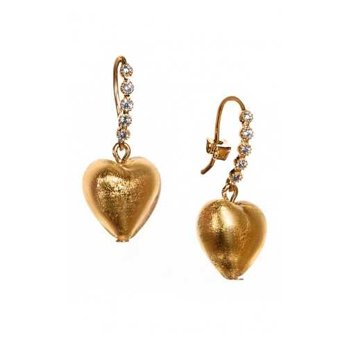 Серьги Bottega Murano 09044345 004O золотистые в Магия Золота