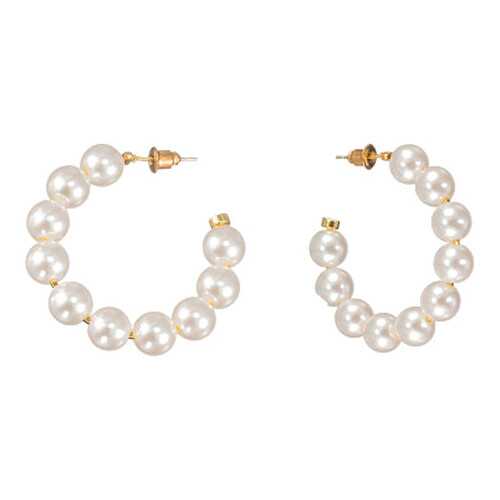 Серьги Corona Style B001E12 золотистые в Магия Золота