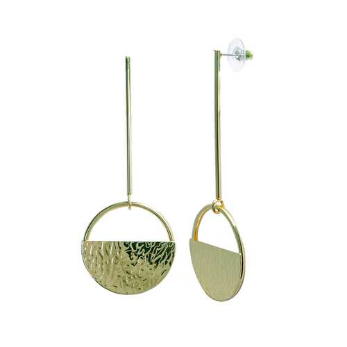 Серьги Corona style B001EGK7112680-GOLD в Магия Золота