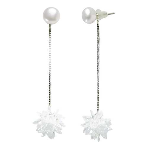 Серьги Corona style B003EY0486-WHITE в Магия Золота