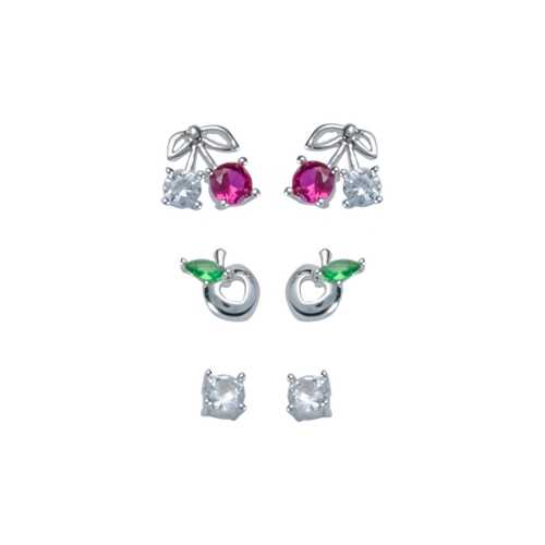 Серьги Corona style B005E1118284K005-SILVER в Магия Золота
