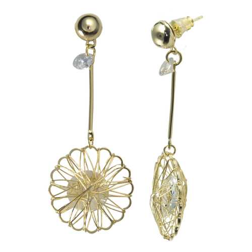 Серьги Corona style B005E1120204K011-GOLD в Магия Золота