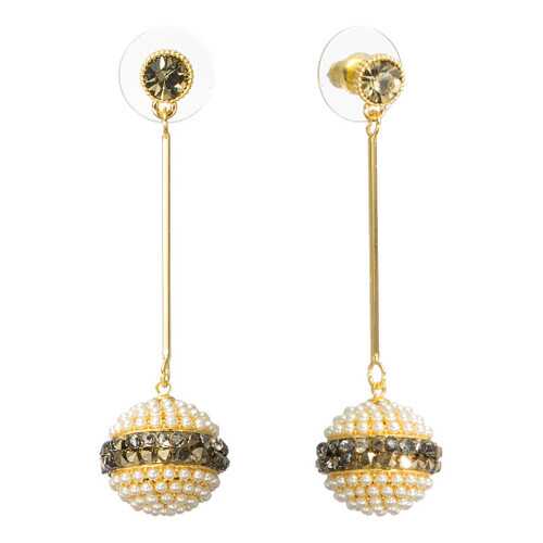 Серьги Corona Style B005E1125423 золотистые в Магия Золота