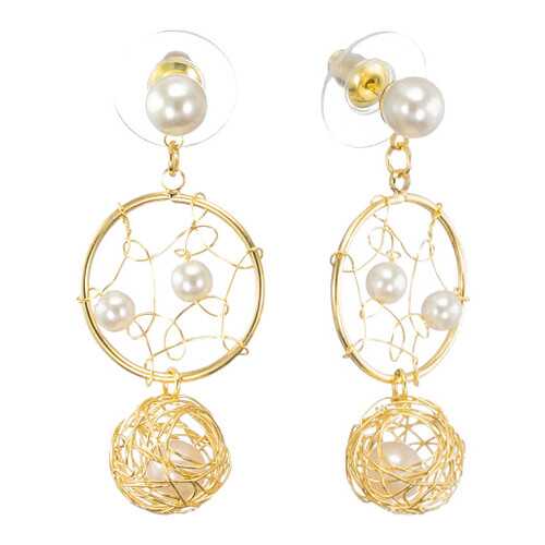 Серьги Corona Style B005E1126619 золотистые в Магия Золота