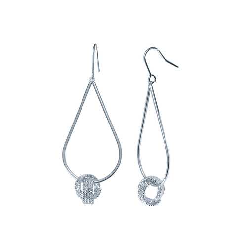 Серьги Corona style B006EEP03403-SILVER в Магия Золота