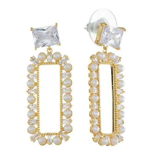 Серьги Corona Style B011E02117 золотистые в Магия Золота