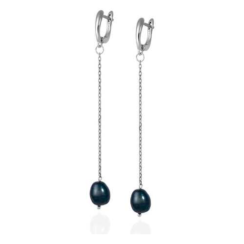 Серьги Lattrice 54666156 черные в Магия Золота