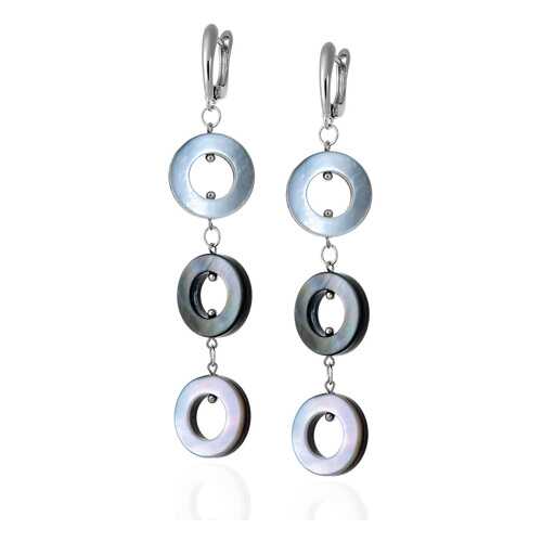 Серьги Lattrice 54666165 серебристые в Магия Золота
