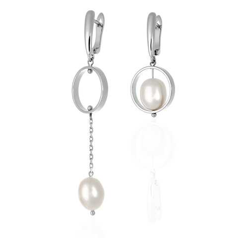 Серьги Lattrice 54666180 белые в Магия Золота