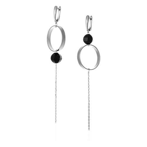 Серьги Lattrice, вставка оникс, артикул 54666116 в Магия Золота