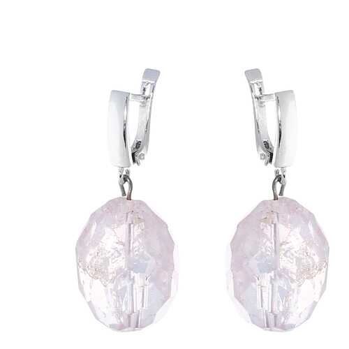 Серьги My-bijou Висюльки кварц розовый 3,8 см в Магия Золота