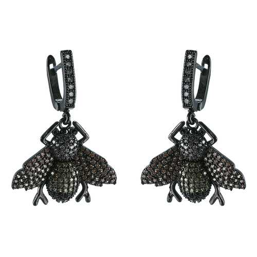 Серьги My-bijou Висюльки мушки 3,5 см в Магия Золота