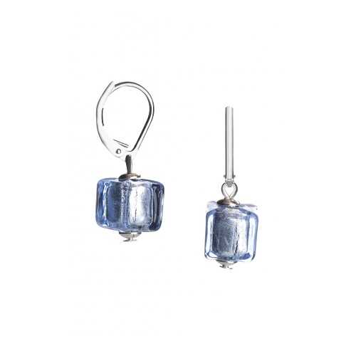 Серьги Perla Piccolo Cubo 09030266 бледно-голубые в Магия Золота