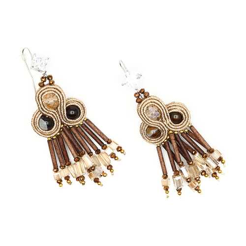 Серьги женские VANITY HER 4100002 в Магия Золота